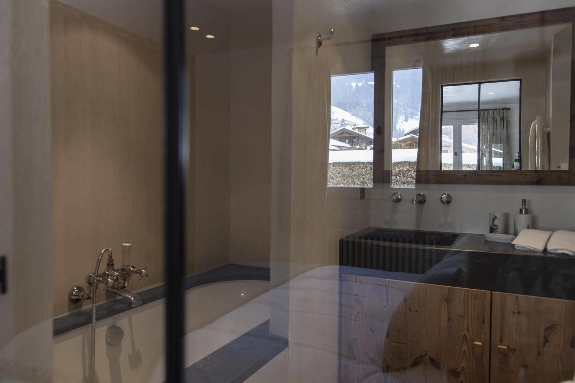 Appartement Flocon De Nell Megève Eksteriør billede